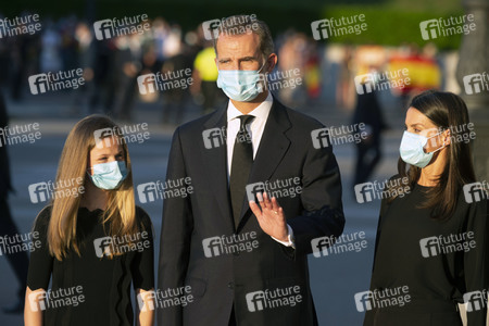 Gedenkmesse für die Opfer des Coronavirus in Madrid