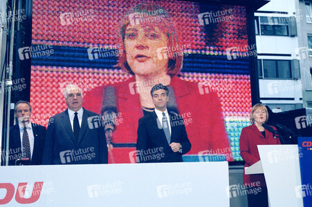 Wahlkampfveranstaltung der CDU in Berlin