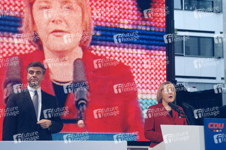 Wahlkampfveranstaltung der CDU in Berlin