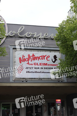 Protest 'Rettet das Kino Colosseum' in Berlin