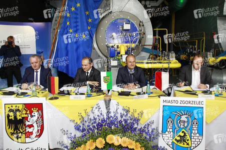 Unterzeichnung des Letter of Intent 'Klimaneutrale Fernwärme für die Europastadt Görlitz/Zgorzelec'