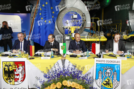 Unterzeichnung des Letter of Intent 'Klimaneutrale Fernwärme für die Europastadt Görlitz/Zgorzelec'