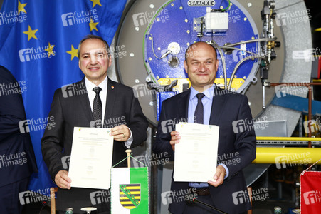 Unterzeichnung des Letter of Intent 'Klimaneutrale Fernwärme für die Europastadt Görlitz/Zgorzelec'