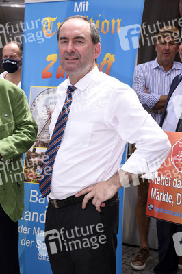 Schausteller-Kundgebung 'Rettet unsere Märkte und Volksfeste' in München