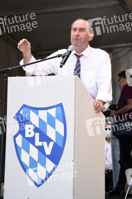 Schausteller-Kundgebung 'Rettet unsere Märkte und Volksfeste' in München