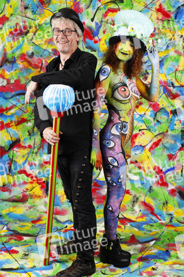Jörg Düsterwald beim World Bodypainting Festival 2020 online in Hameln