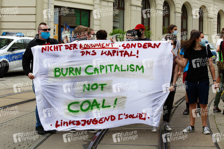 Protestaktion von Fridays For Future in Görlitz