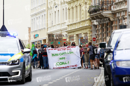 Protestaktion von Fridays For Future in Görlitz