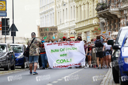 Protestaktion von Fridays For Future in Görlitz
