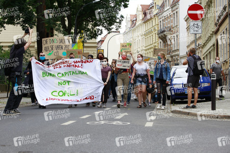 Protestaktion von Fridays For Future in Görlitz
