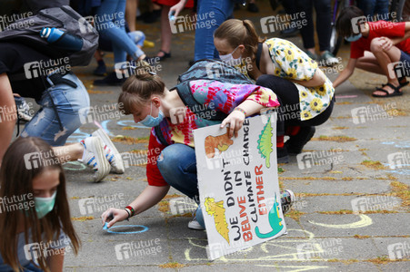 Protestaktion von Fridays For Future in Görlitz