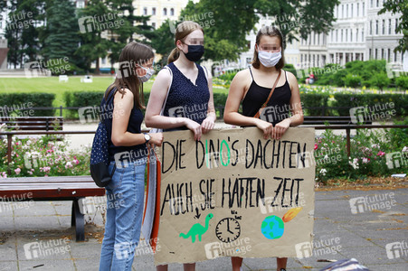 Protestaktion von Fridays For Future in Görlitz