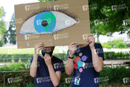 Protestaktion von Fridays For Future in Görlitz