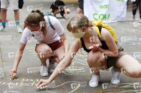 Protestaktion von Fridays For Future in Görlitz