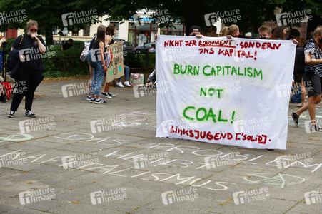 Protestaktion von Fridays For Future in Görlitz