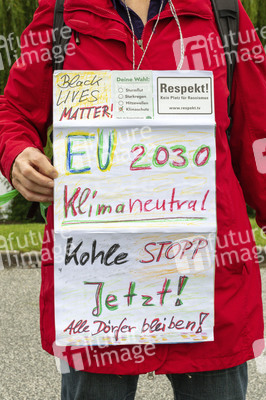 Protestaktion von Fridays For Future in Hamburg