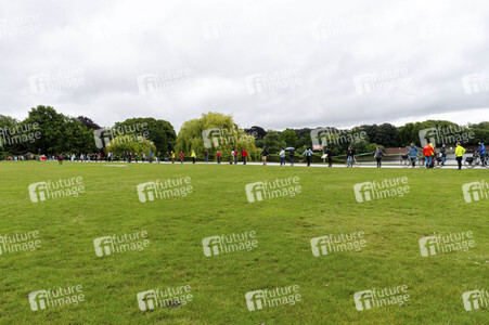 Protestaktion von Fridays For Future in Hamburg