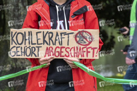 Protestaktion von Fridays For Future in Hamburg