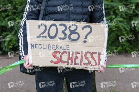 Protestaktion von Fridays For Future in Hamburg
