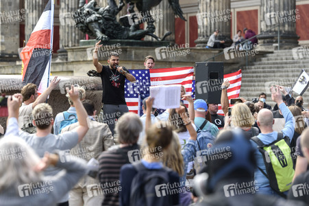 Protest gegen Corona-Beschränkungen in Berlin