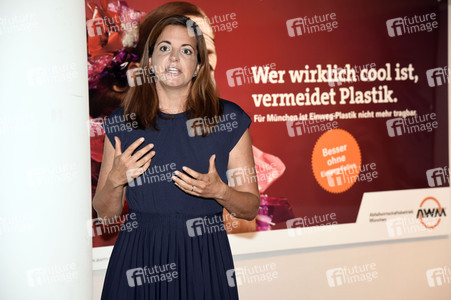 AWM-Kampagne 'Für München ist Einweg-Plastik nicht mehr tragbar' in München