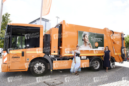 AWM-Kampagne 'Für München ist Einweg-Plastik nicht mehr tragbar' in München