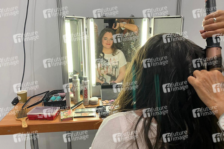 Natalie Röhle in der Unterhaltungsshow 'Immer wieder Sonntags' in Rust