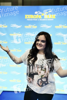 Natalie Röhle in der Unterhaltungsshow 'Immer wieder Sonntags' in Rust