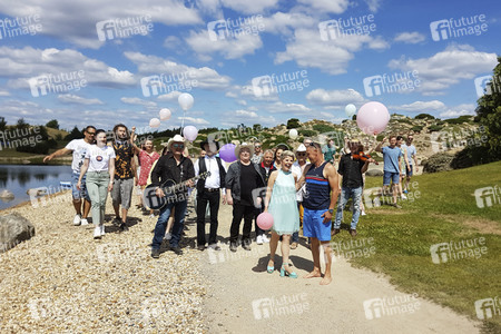 Linda Feller beim MyTVplus Videodreh in Boxberg