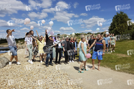 Linda Feller beim MyTVplus Videodreh in Boxberg
