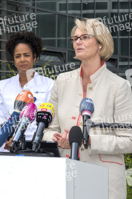 Bundesministerin Anja Karliczek zu Besuch im Universitätsklinikum Hamburg-Eppendorf