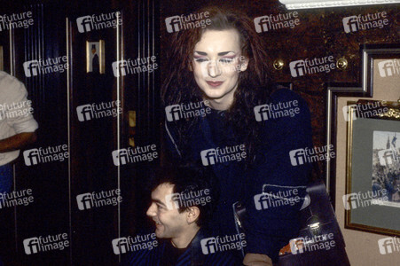 Pressekonferenz mit Culture Club in London