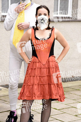 Theateraufführung 'Sängerkrieg der Heidehasen' in Haar