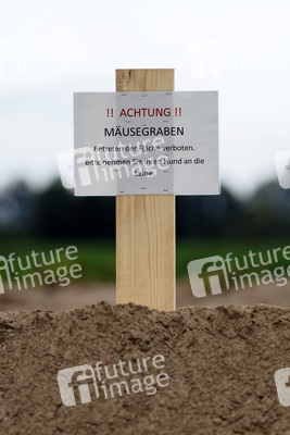 Symbolfoto Mäusegraben