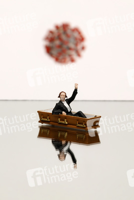 Symbolfoto Coronatote