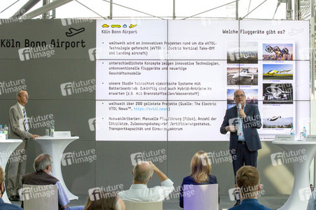 Vorstellung einer Studie für bemannte Flugtaxen am Flughafen Köln/Bonn