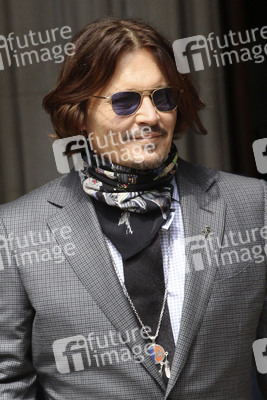 Johnny Depp vor dem High Court in London