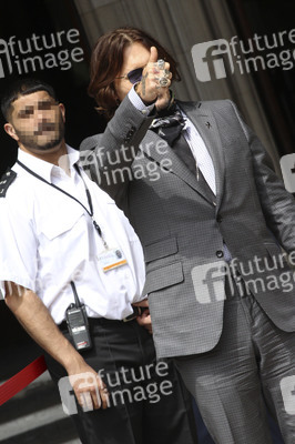 Johnny Depp vor dem High Court in London