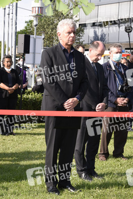 Kranzniederlegung die Opfer des Attentats am Olympia-Einkaufszentrum in München