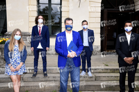 Pressekonferenz zum Schul-Digitalisierungsgipfel in München