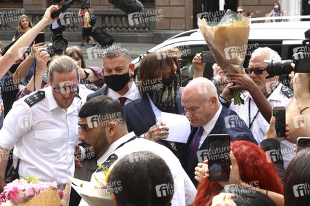 Johnny Depp vor dem High Court in London