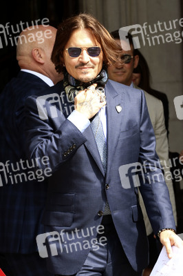 Johnny Depp vor dem High Court in London