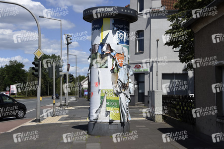 Symbolfoto Litfaßsäule