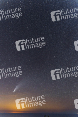 Komet Neowise gesehen vom Cap de Formentor