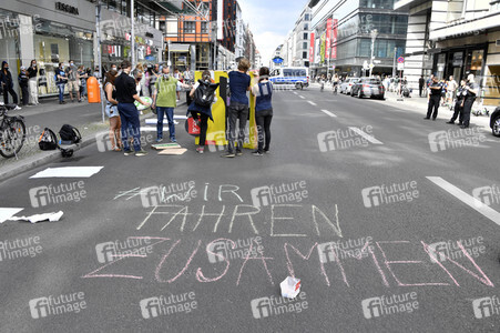 Protestaktion von 'Fridays for Future' in Berlin