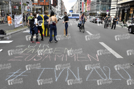 Protestaktion von 'Fridays for Future' in Berlin