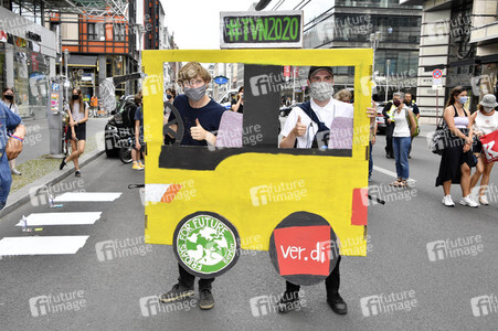 Protestaktion von 'Fridays for Future' in Berlin