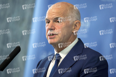 Giorgos A. Papandreou hält eine Rede über den Brexit in Hongkong