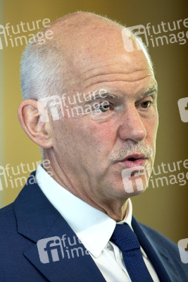 Giorgos A. Papandreou hält eine Rede über den Brexit in Hongkong