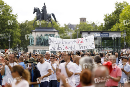 Querdenken 711 Demo in Köln
